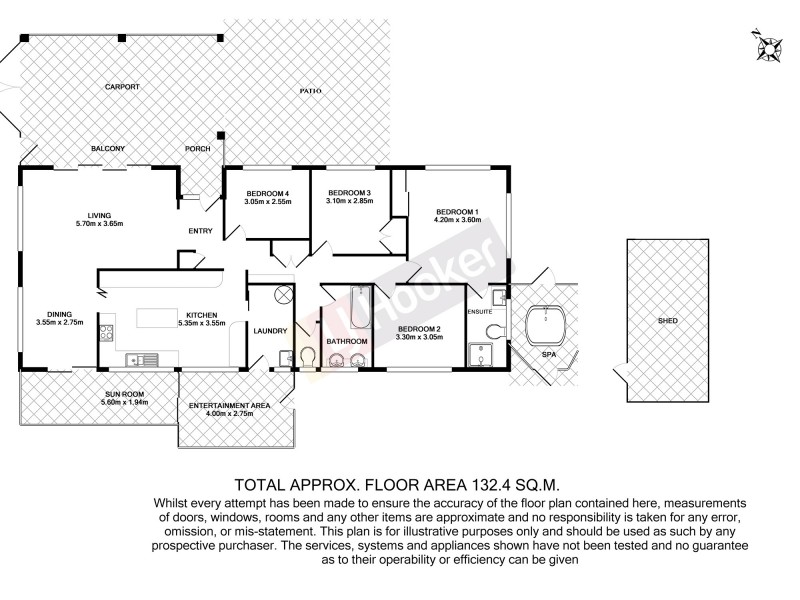 58 Silkwood Street, Algester QLD 4115 Floorplan