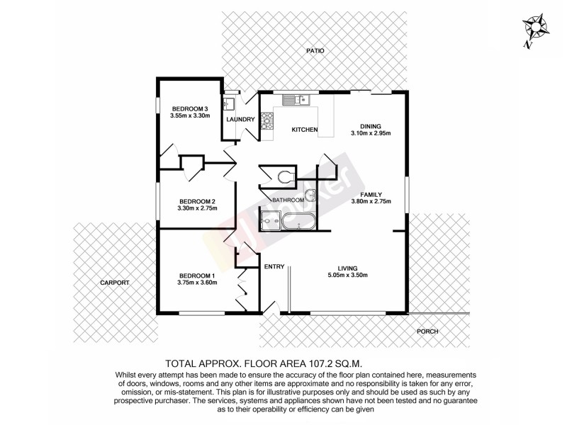 36 Helicia Street, Algester QLD 4115 Floorplan