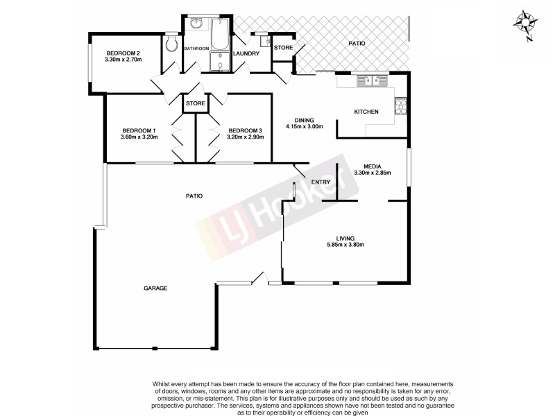 4 Flindosy Street, Algester QLD 4115 Floorplan