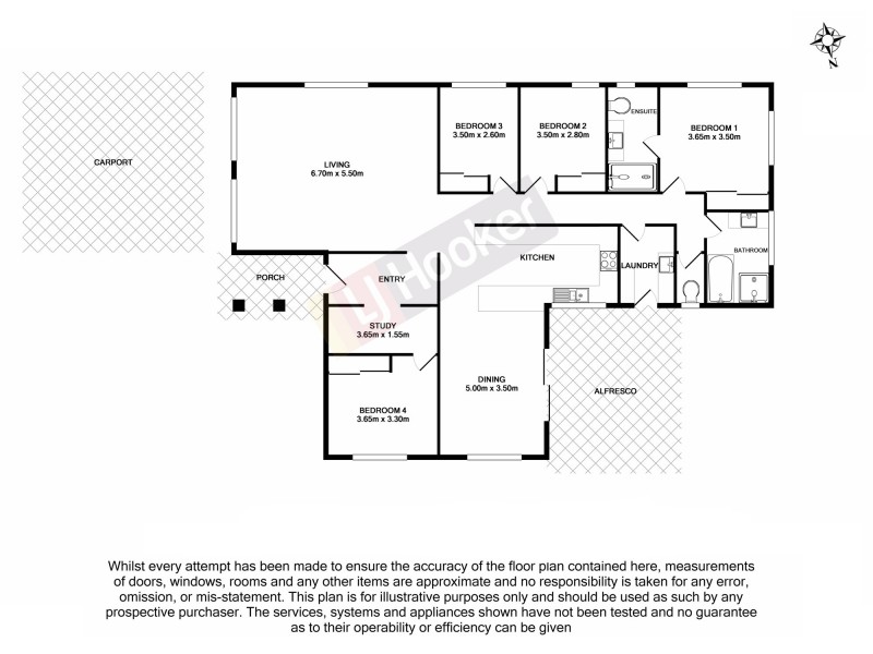 4 Kibara Place, Algester QLD 4115 Floorplan