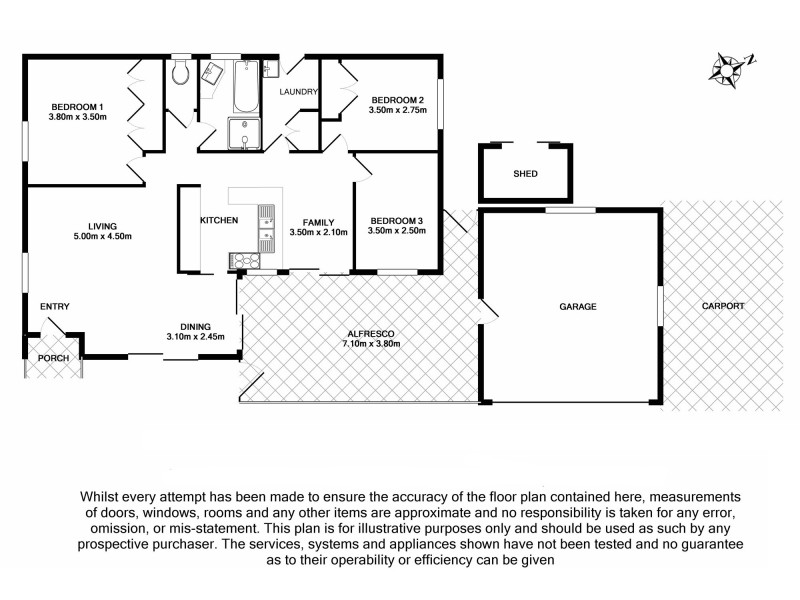 107 Ridgewood Road, Algester QLD 4115 Floorplan
