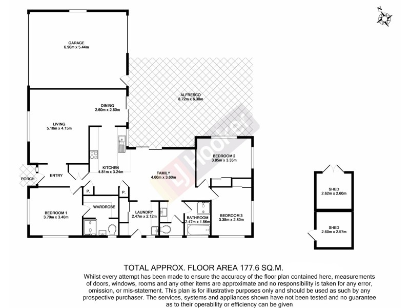 22 Bursaria Street, Algester QLD 4115 Floorplan