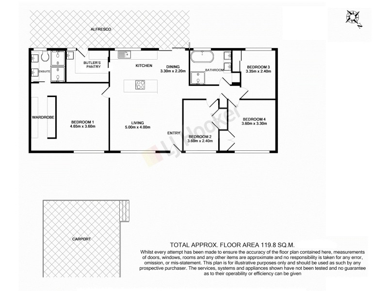14 Yorrell Street, Algester QLD 4115 Floorplan