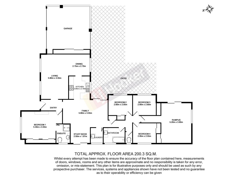 4 Basswood Street, Algester QLD 4115 Floorplan