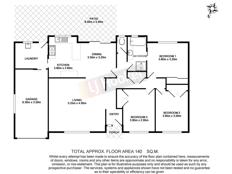 64 Ackama Street, Algester QLD 4115 Floorplan