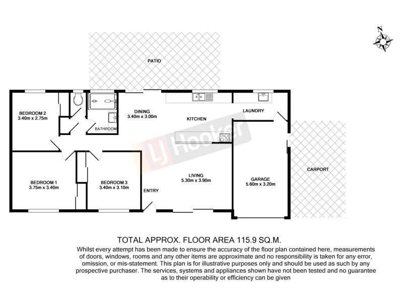 37 Ridgewood Road, Algester QLD 4115 Floorplan