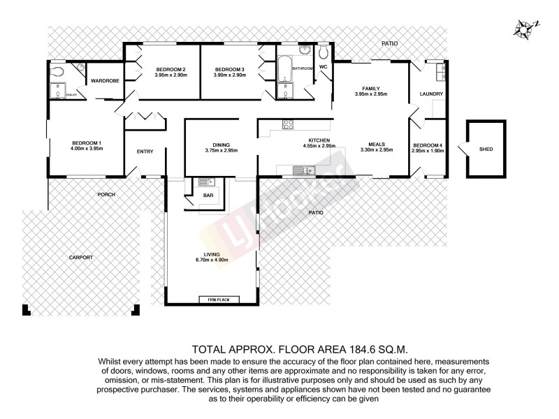 5 Touriga Street, Algester QLD 4115 Floorplan
