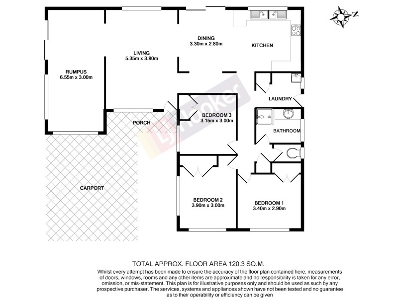 8 Rapanea Street, Algester QLD 4115 Floorplan