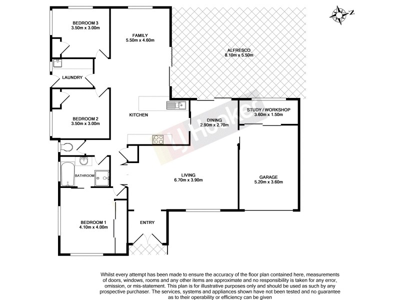 197 Ridgewood Road, Algester QLD 4115 Floorplan