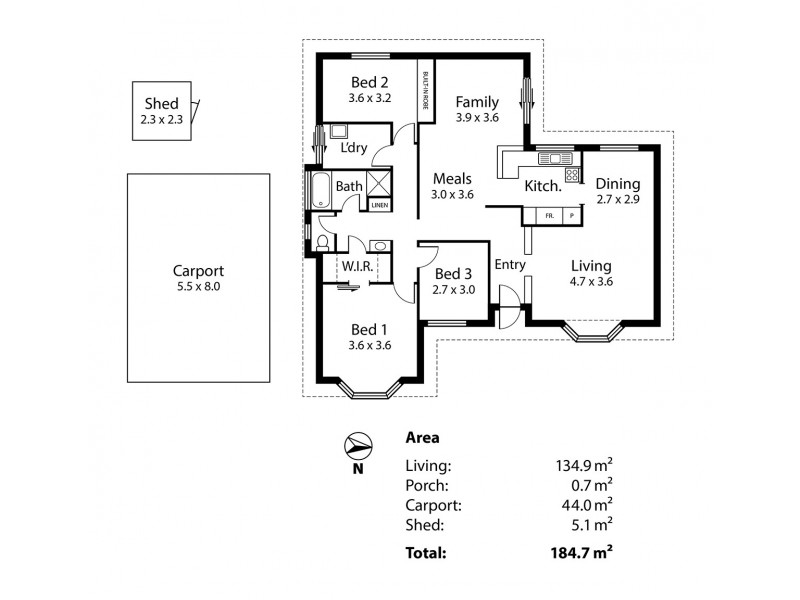 26 Mine Road, Kanmantoo SA 5252 Floorplan