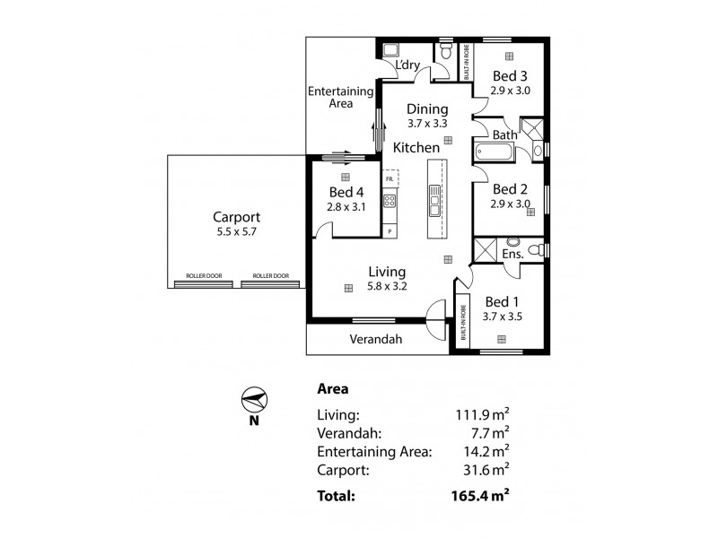 25 Federation Way, Nairne SA 5252 Floorplan