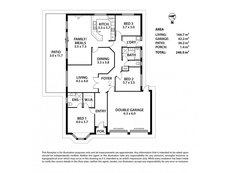 43 Rachel Circuit, Nairne SA 5252 Floorplan