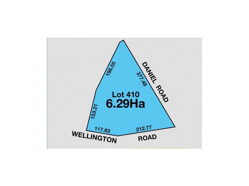 Lot 410 Daniel Road, Wistow SA 5251 Floorplan