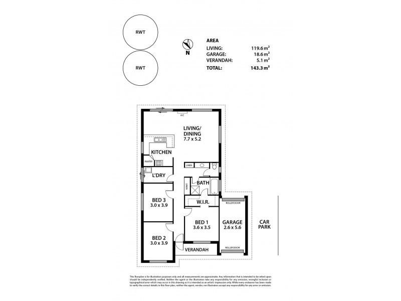 3B Mosel Road, Echunga SA 5153 Floorplan