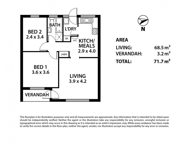 3/11 Victoria Crescent, Mount Barker SA 5251 Floorplan