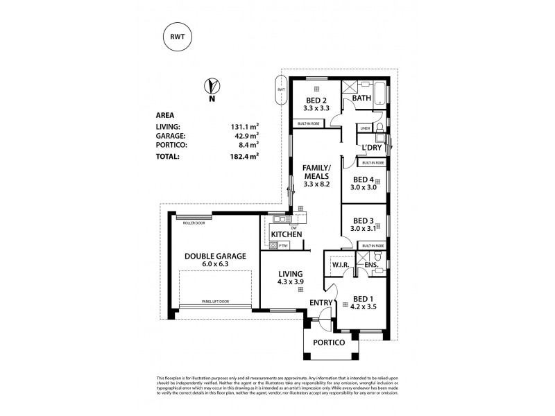 26 Douglas Drive, Mount Barker SA 5251 Floorplan