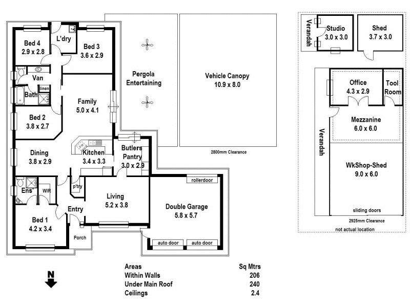 9 Matthew Smillie Drive, Nairne SA 5252 Floorplan