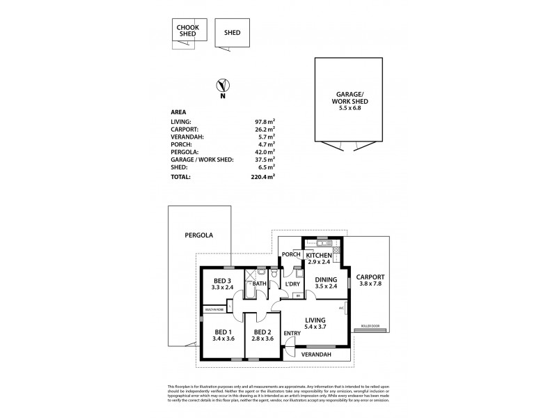 6 Wunderley Drive, Mount Barker SA 5251 Floorplan