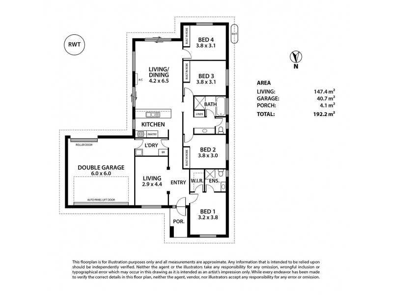 5 Holstein Close, Mount Barker SA 5251 Floorplan
