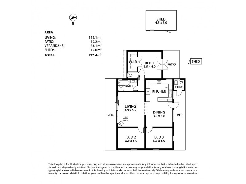 53 Matthew Smillie Drive, Nairne SA 5252 Floorplan