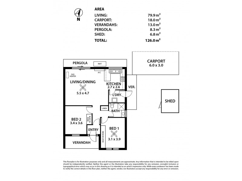4/12 Cameron Road, Mount Barker SA 5251 Floorplan