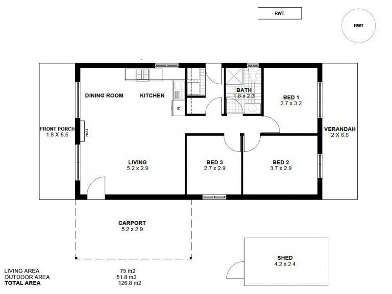 50a North Road, Nairne SA 5252 Floorplan