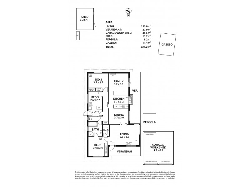 5 Ray Orr Drive, Mount Barker SA 5251 Floorplan