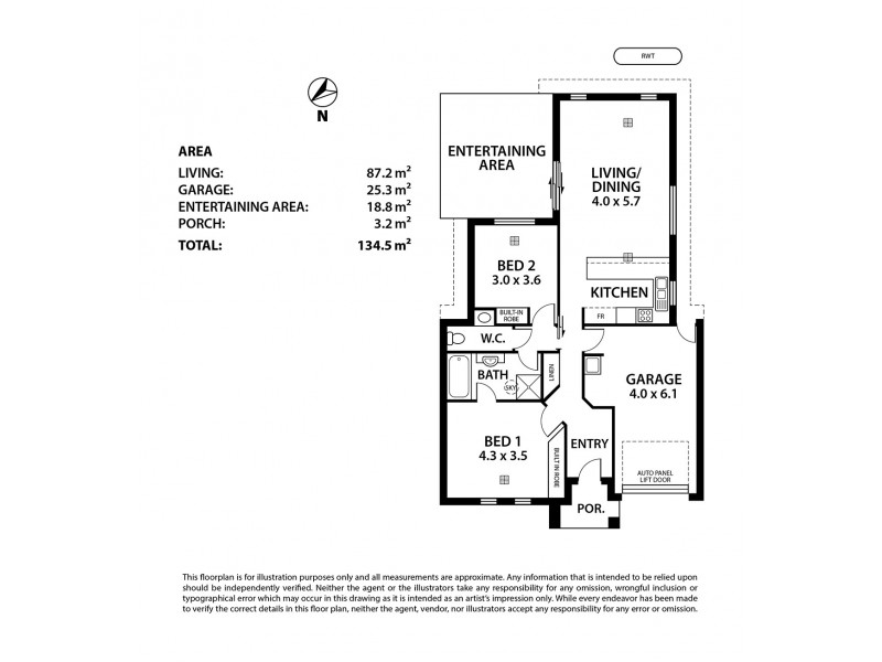 5 Ross Street, Seacombe Gardens SA 5047 Floorplan