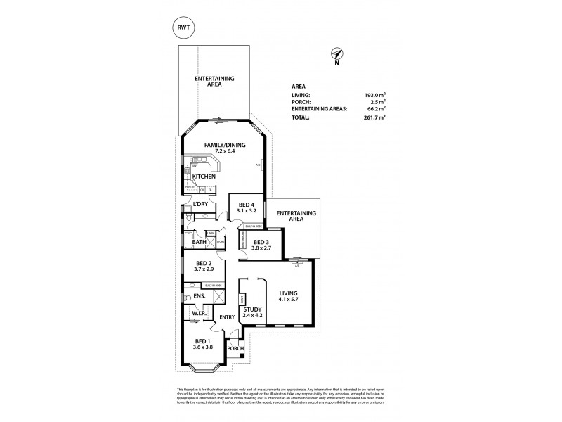 17 Post Close, Mount Barker SA 5251 Floorplan