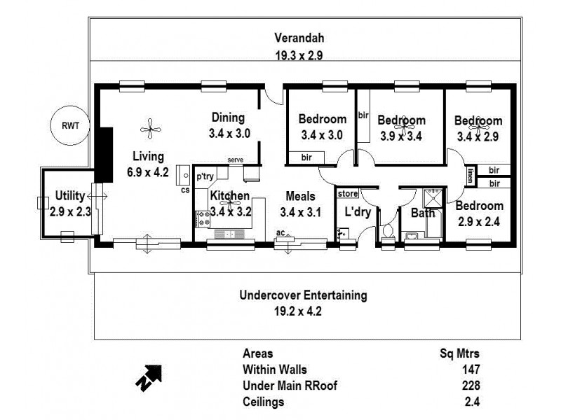 82F Treutler Road, Wistow SA 5251 Floorplan