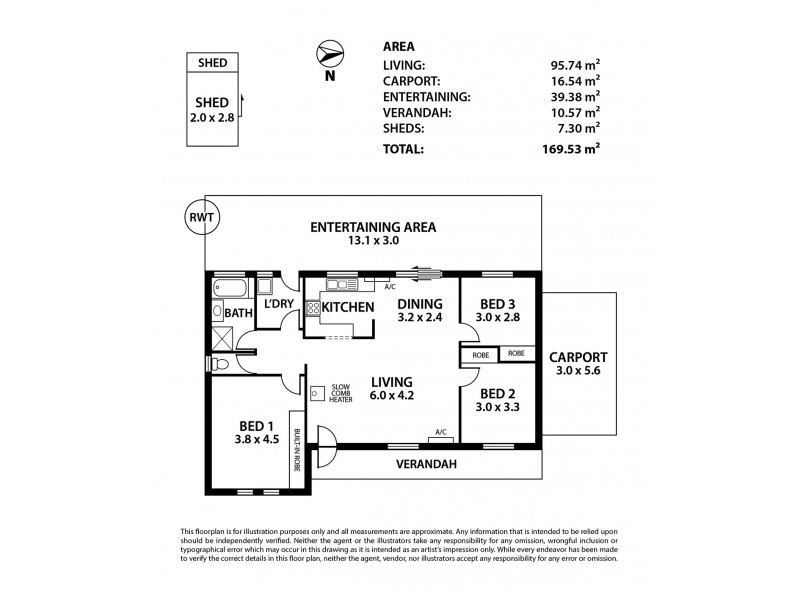 2/16 Jeffrey Street, Nairne SA 5252 Floorplan