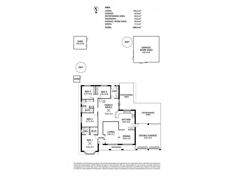 87 Hurling Drive, Mount Barker SA 5251 Floorplan