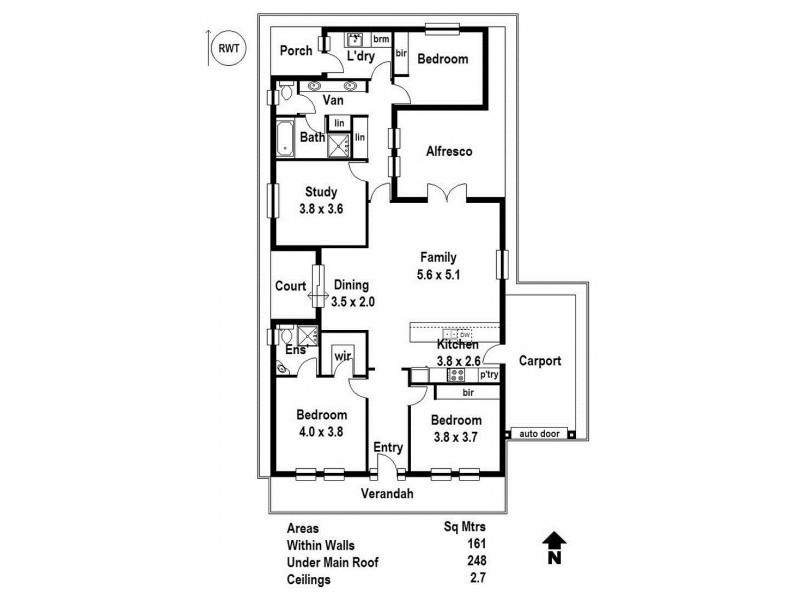 5 Ongloe Close, Mount Barker SA 5251 Floorplan