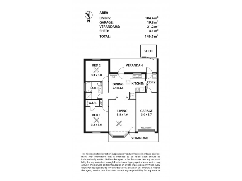 1 170-180 Hart Street, Ethelton SA 5015 Floorplan