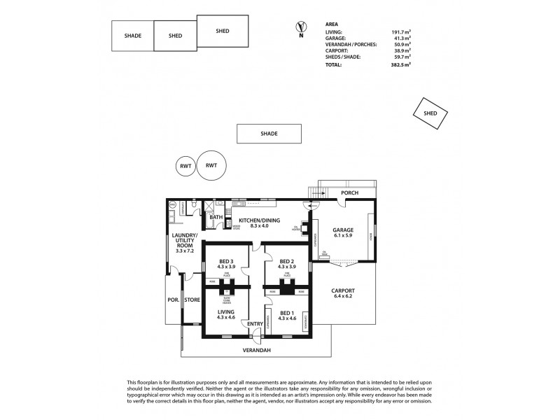 2 Pridmore Terrace, Mount Barker SA 5251 Floorplan