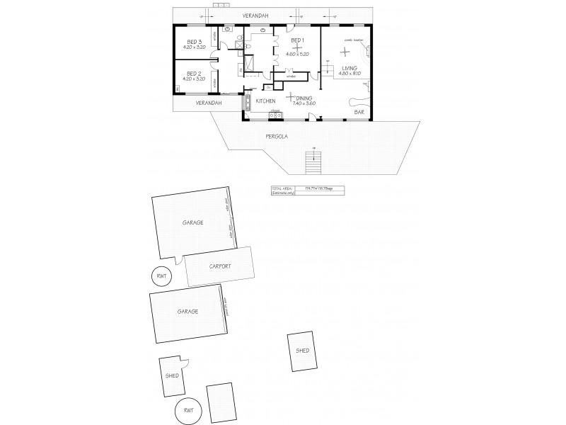 43 Wirrinilla Drive, Macclesfield SA 5153 Floorplan