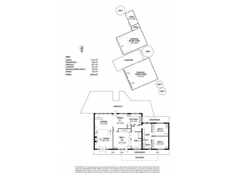 43 Wirrinilla Drive, Macclesfield SA 5153 Floorplan