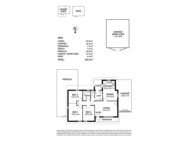 6 Wunderley Drive, Mount Barker SA 5251 Floorplan