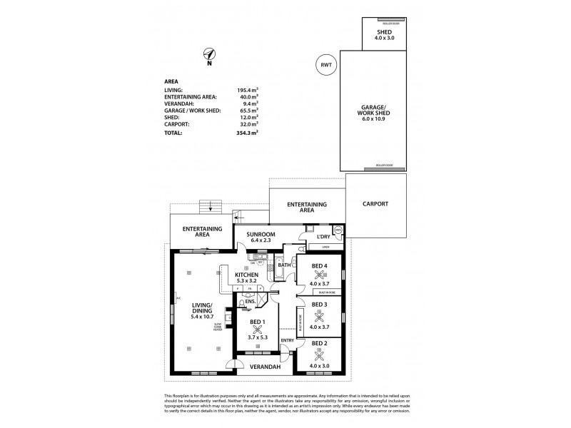 27 Albert Street, Gumeracha SA 5233 Floorplan