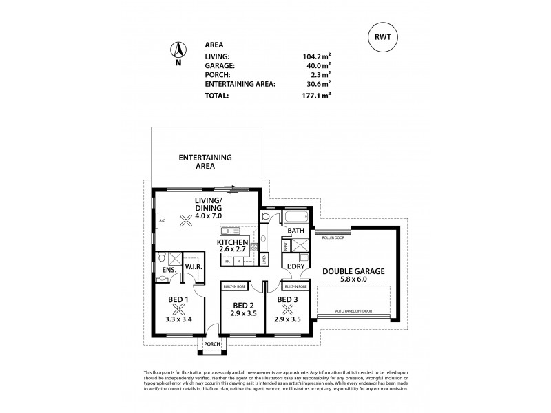14 Belmont Crescent, Mount Barker SA 5251 Floorplan