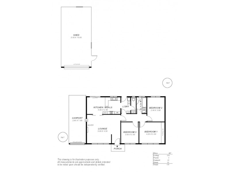 216 Seaford Road, Seaford SA 5169 Floorplan