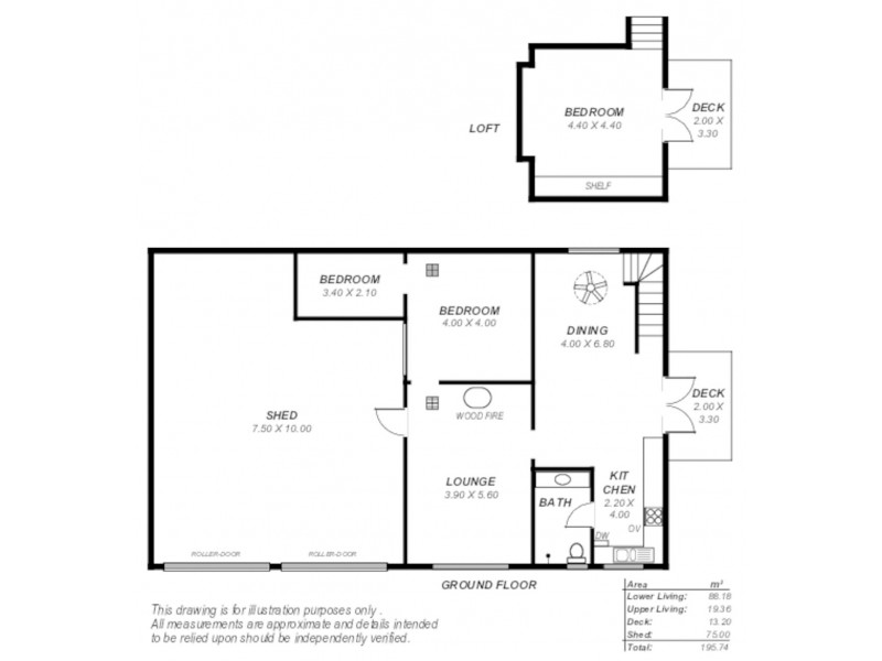 147E The Glen Road, Harrogate SA 5244 Floorplan