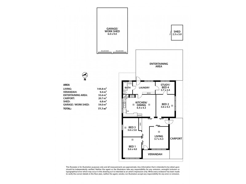 7 Victoria Road, Mount Barker SA 5251 Floorplan