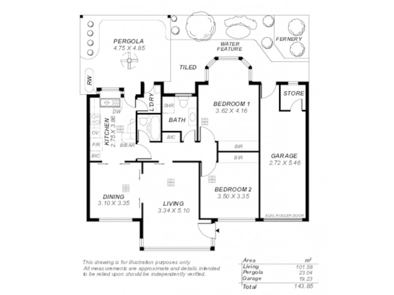 2/41 Augusta Street, Glenelg East SA 5045 Floorplan