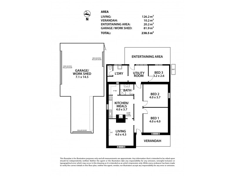 11 Ruth Street, Murray Bridge SA 5253 Floorplan
