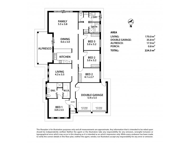 1 Barker Road, Mount Barker SA 5251 Floorplan