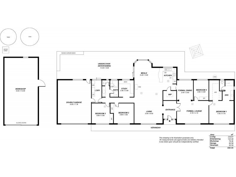 7 Compson Road, Blakiston SA 5250 Floorplan