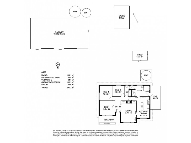 960 Ferries McDonald Road, Monarto South SA 5254 Floorplan