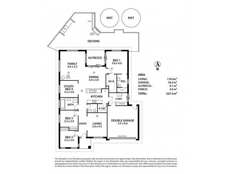 5 Aurora Circuit, Meadows SA 5201 Floorplan