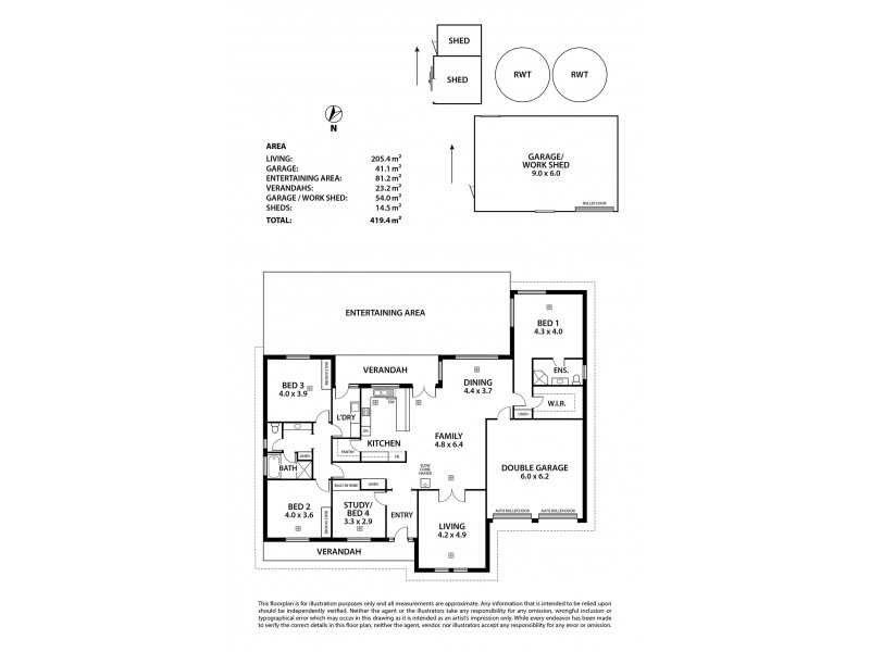 12 Atlantic Road, Mount Barker SA 5251 Floorplan